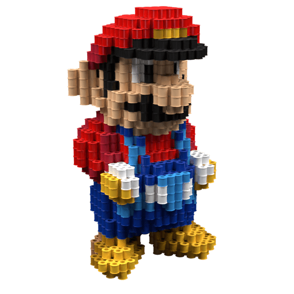 Patrón Mario Bros – fusebeads