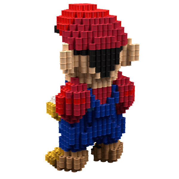 Patrón Mario Bros – fusebeads