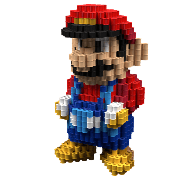 Patrón Mario Bros – fusebeads