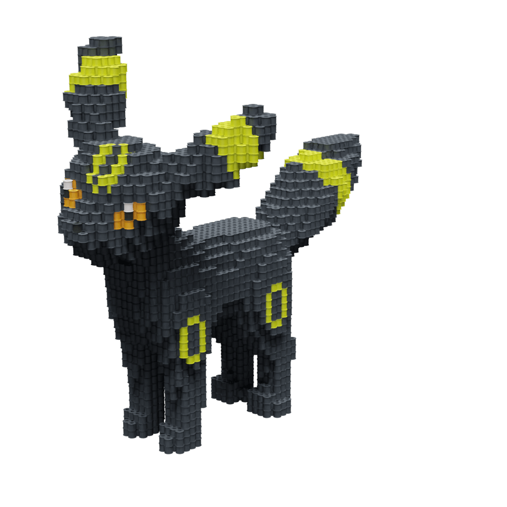 Patrón Umbreon Pokémon – fusebeads