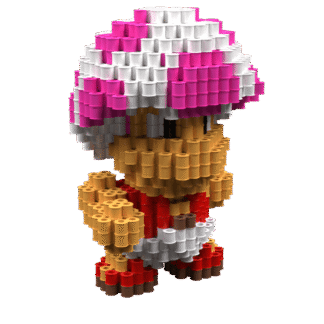 Patrón Toad – fusebeads