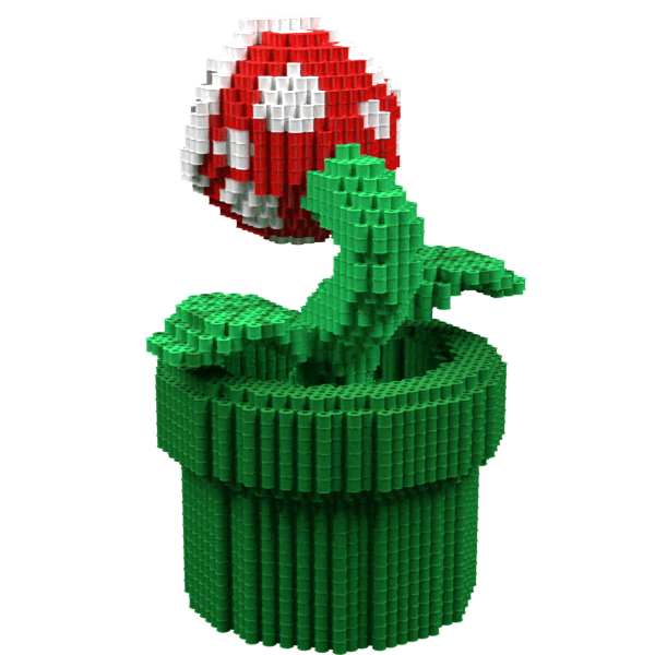 Patrón Planta Piraña – fusebeads