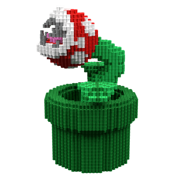 Patrón Planta Piraña – fusebeads