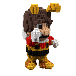 Patrón Mario Abeja – fusebeads