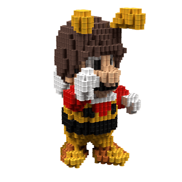 Patrón Mario Abeja – fusebeads