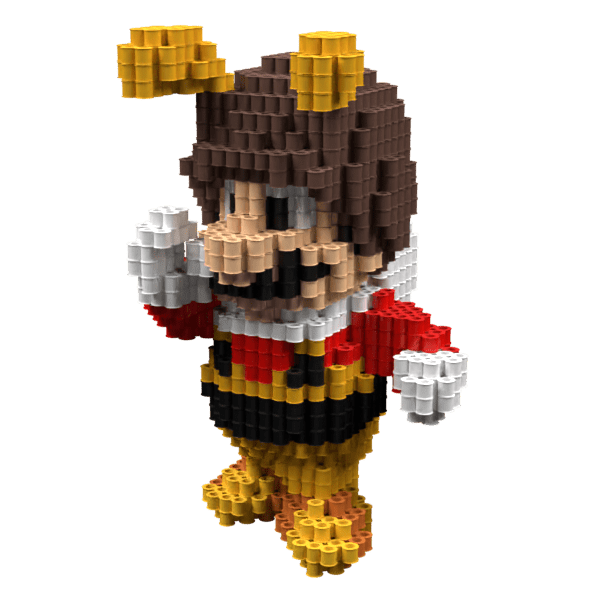 Patrón Mario Abeja – fusebeads