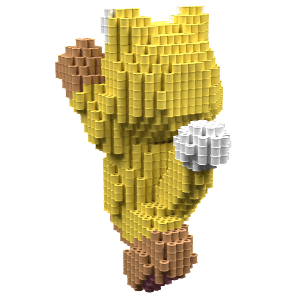 Patrón Mario Gato – fusebeads