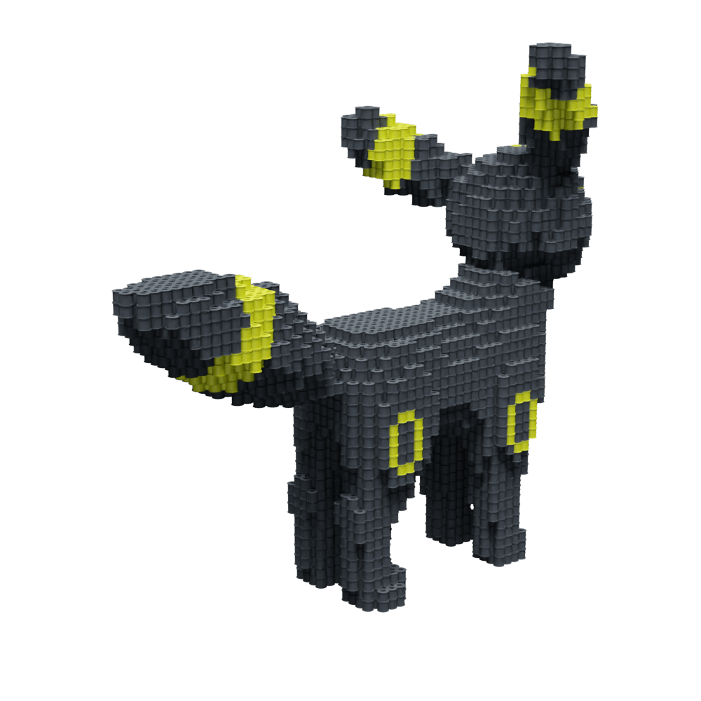Patrón Umbreon Pokémon – fusebeads