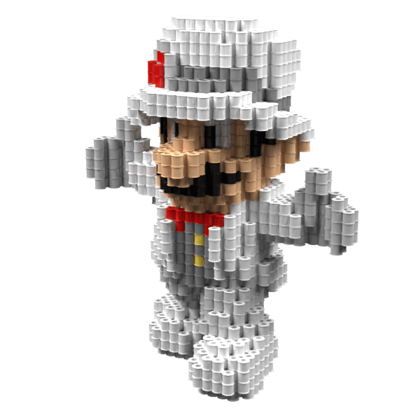 Patrón Mario Tuxedo Boda – fusebeads