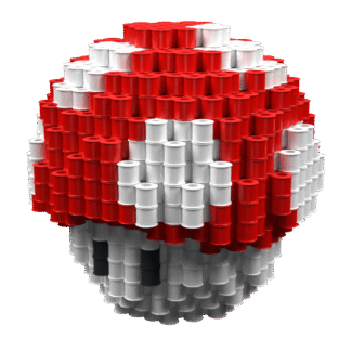 Patrón Seta-Power- – fusebeads
