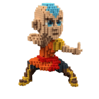 Patrón Aang Avatar – fusebeads
