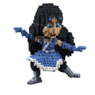 Patrón Katara Maestra Del Agua – fusebeads