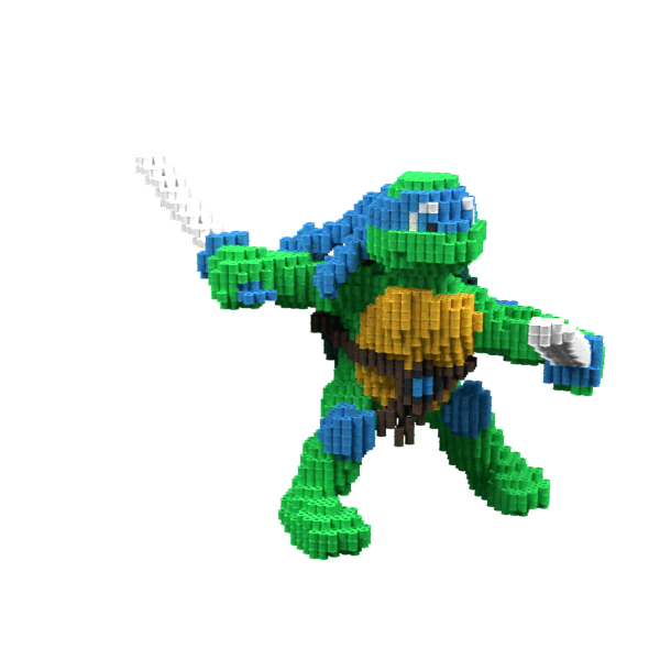 Patrón Leonardo (Tortuga Ninja) – fusebeads