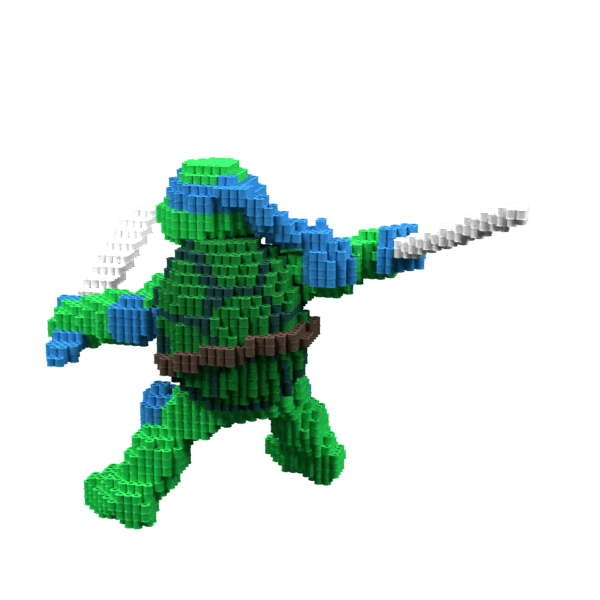 Patrón Leonardo (Tortuga Ninja) – fusebeads