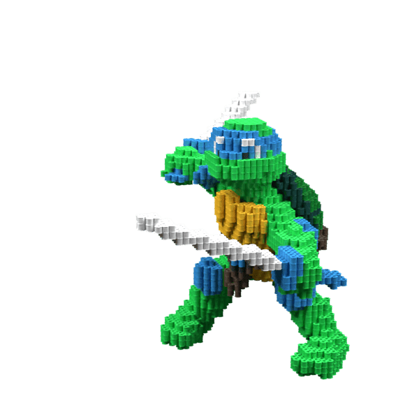 Patrón Leonardo (Tortuga Ninja) – fusebeads
