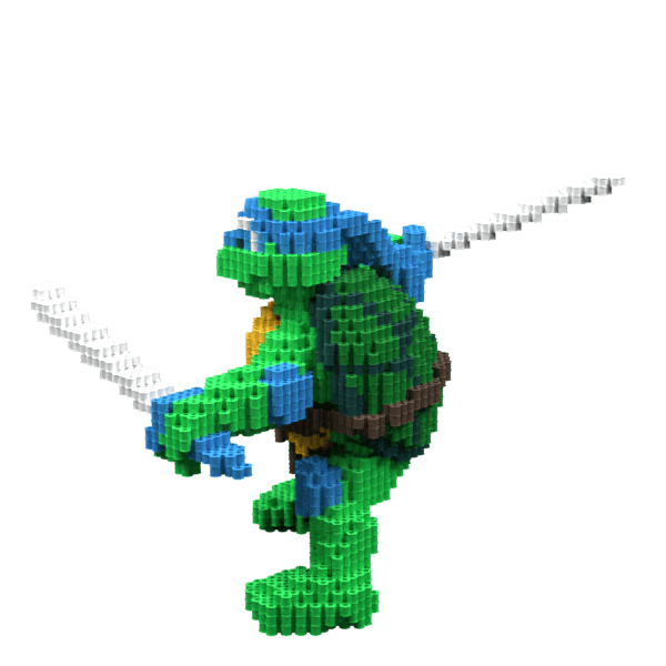 Patrón Leonardo (Tortuga Ninja) – fusebeads
