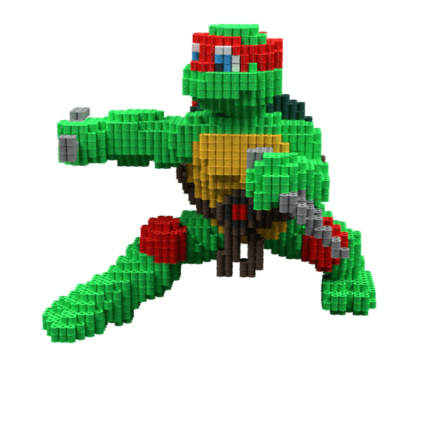 Patrón Raphael (Tortuga Ninja) – fusebeads
