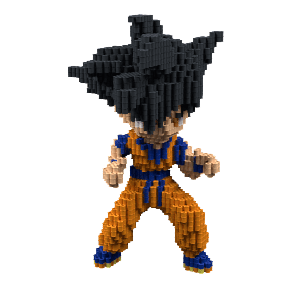 Patrón Goku V1 (Dragon Ball) – fusebeads