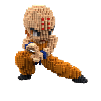 Patrón Krilin (Dragon Ball) – fusebeads