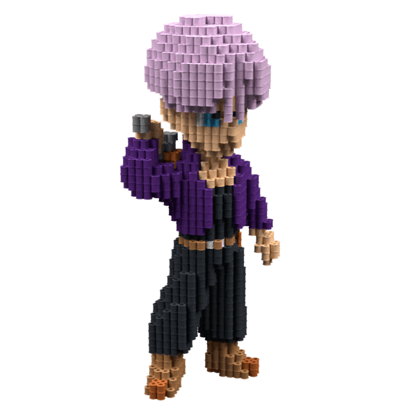 Patrón Trunks (Dragon Ball) – fusebeads