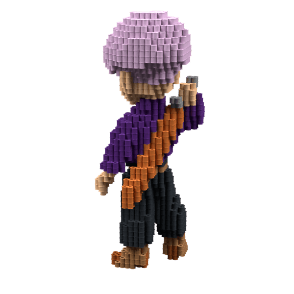 Patrón Trunks (Dragon Ball) – fusebeads