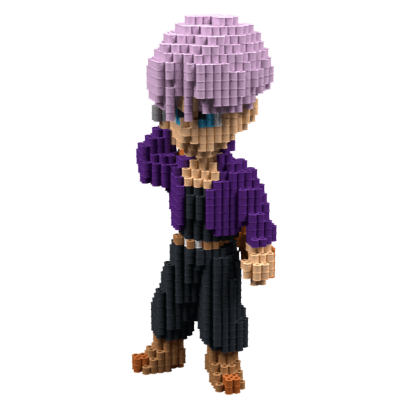 Patrón Trunks (Dragon Ball) – fusebeads