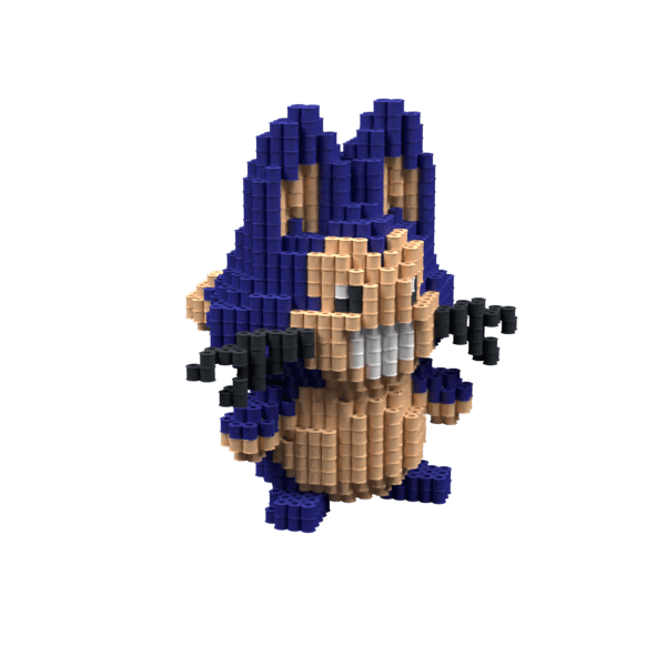 Patrón Puar (Dragon Ball) – fusebeads