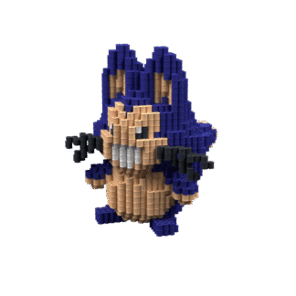 Patrón Puar (Dragon Ball) – fusebeads
