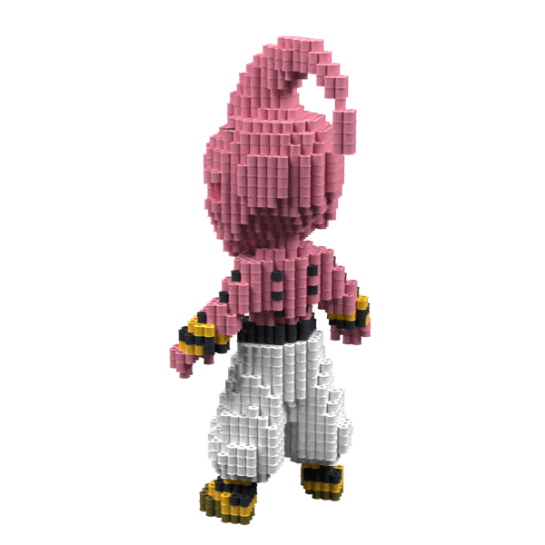 Patrón Kid Boo (Dragon Ball) – fusebeads