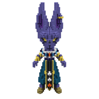 Patrón Beerus (Dragon Ball) – fusebeads
