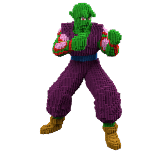 Patrón Piccolo Senior (Dragon Ball) – fusebeads