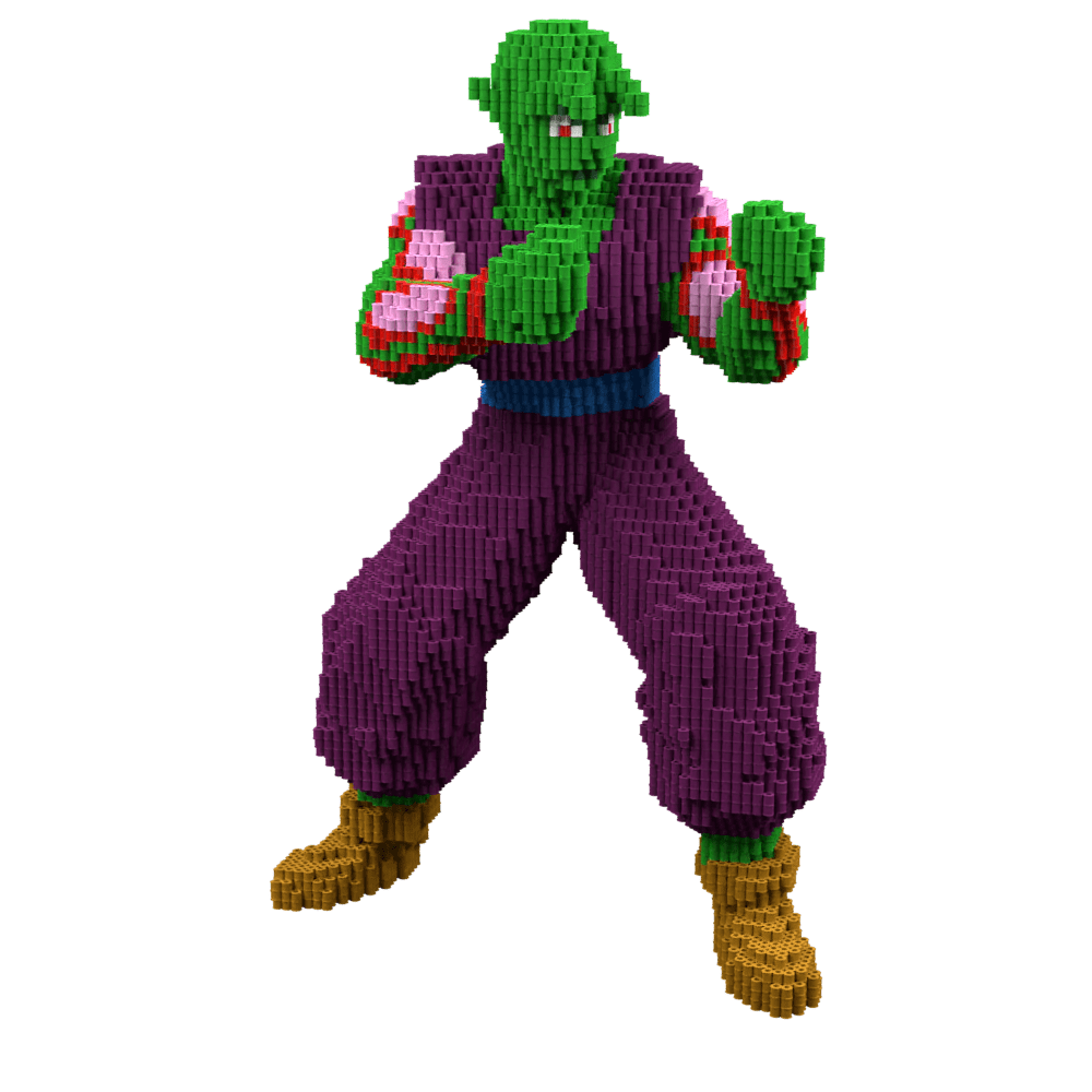 Patrón Piccolo Senior (Dragon Ball) – fusebeads