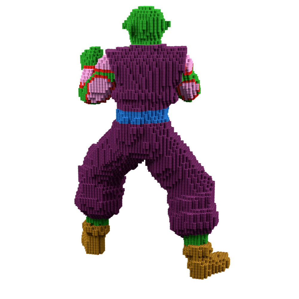 Patrón Piccolo Senior (Dragon Ball) – fusebeads