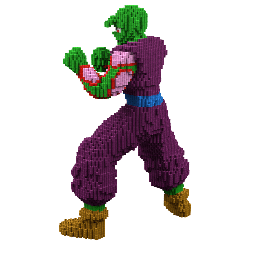 Patrón Piccolo Senior (Dragon Ball) – fusebeads