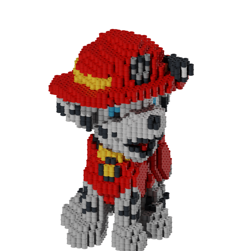 Patrón Marshall - Patrulla Canina – fusebeads