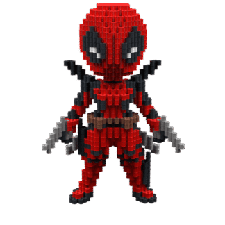 Patrón Deadpool – fusebeads