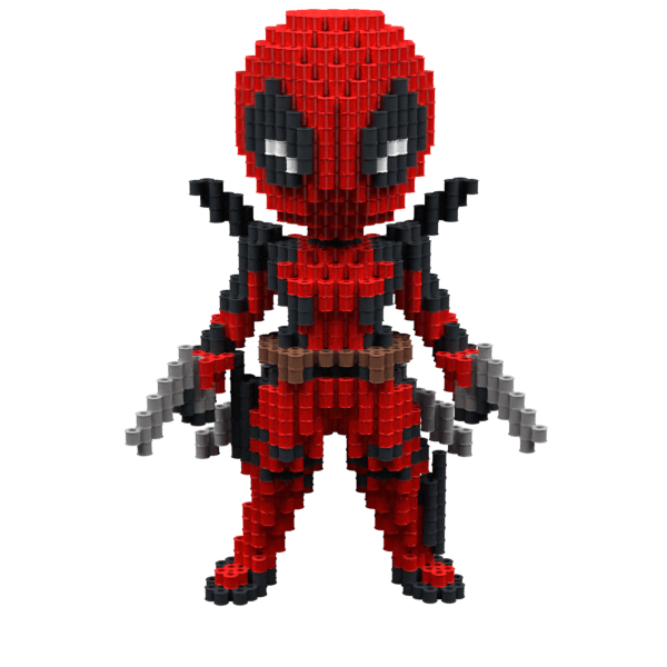 Patrón Deadpool – fusebeads