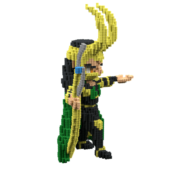 Patrón Loki – fusebeads