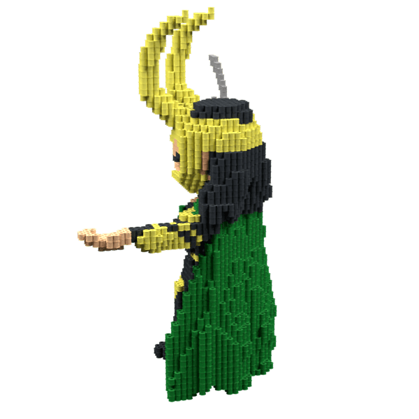 Patrón Loki – fusebeads