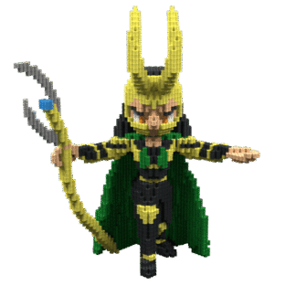 Patrón Loki – fusebeads