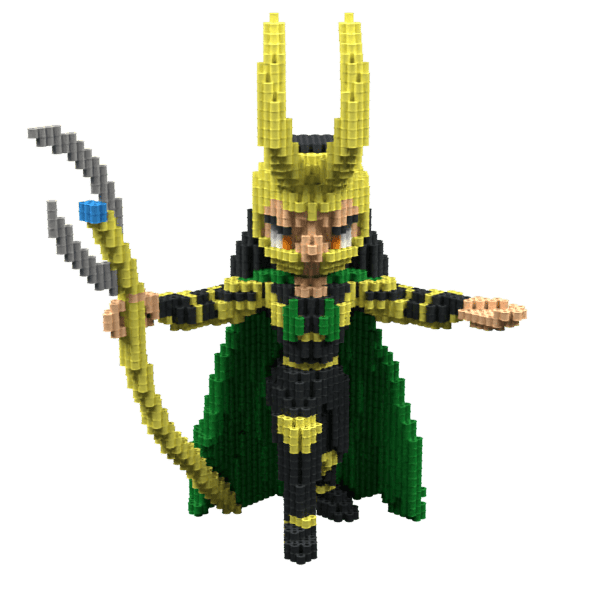 Patrón Loki – fusebeads