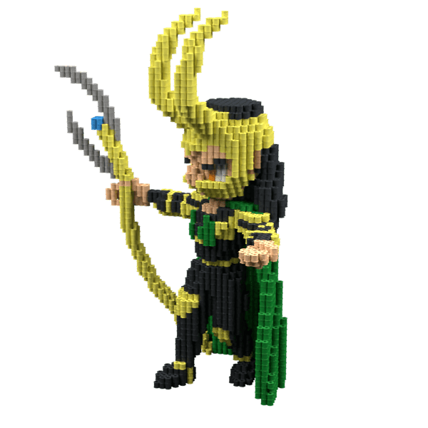 Patrón Loki – fusebeads