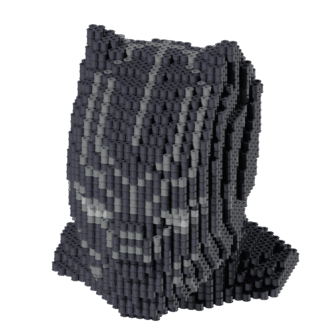 Patrón Busto Black Panther - Marvel – fusebeads