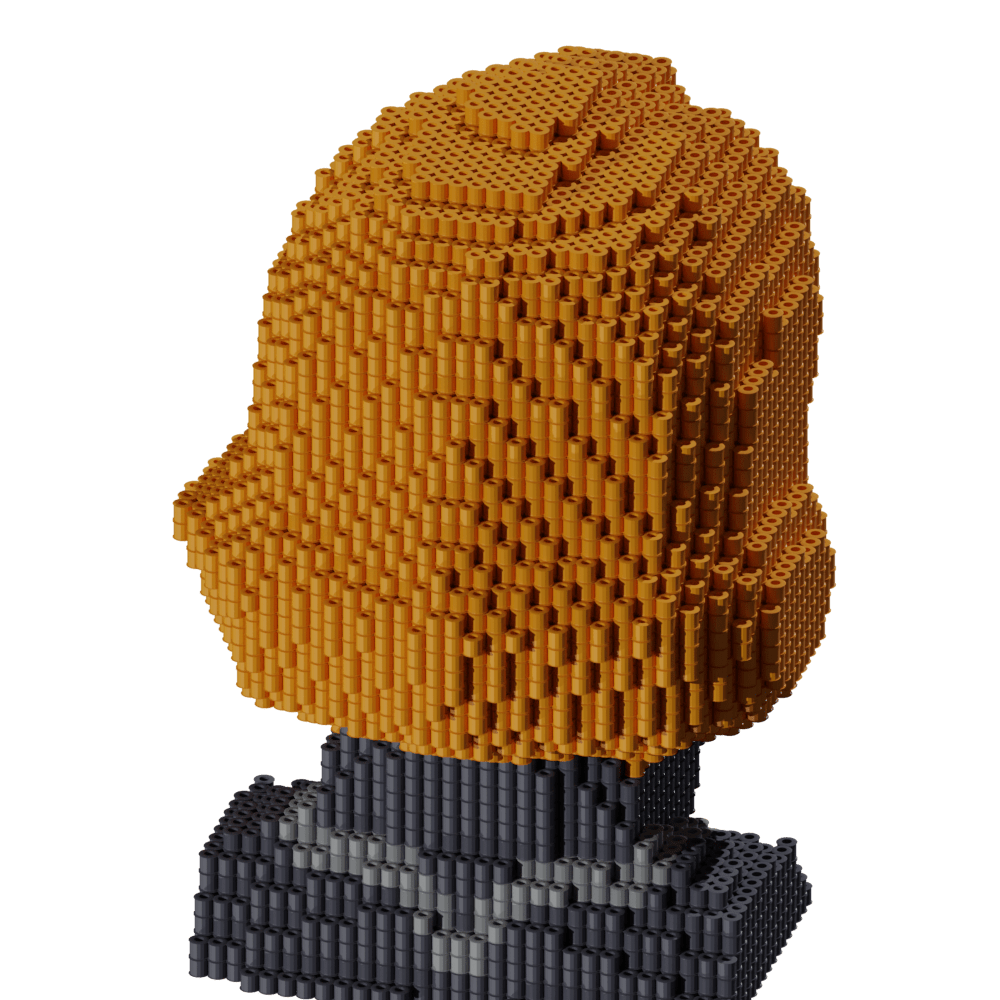Patrón Busto Natasha Romanoff - Marvel – fusebeads