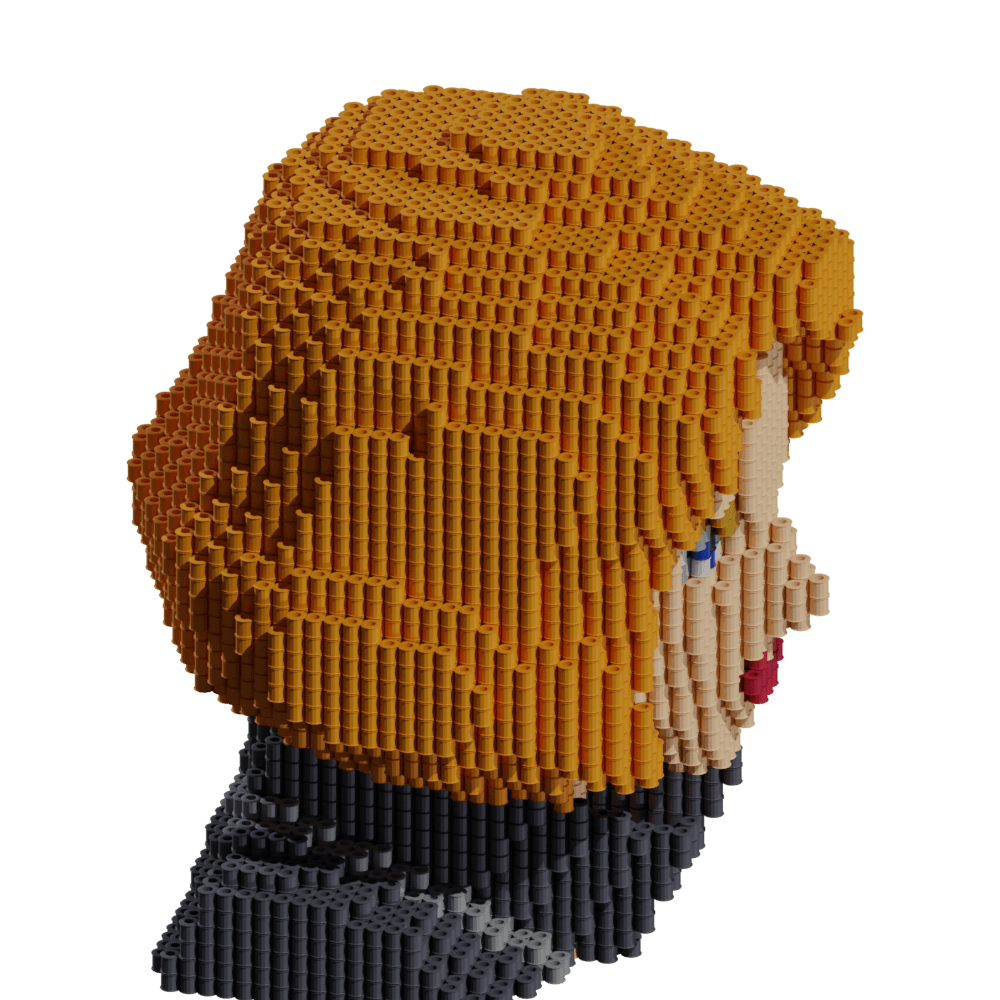 Patrón Busto Natasha Romanoff - Marvel – fusebeads
