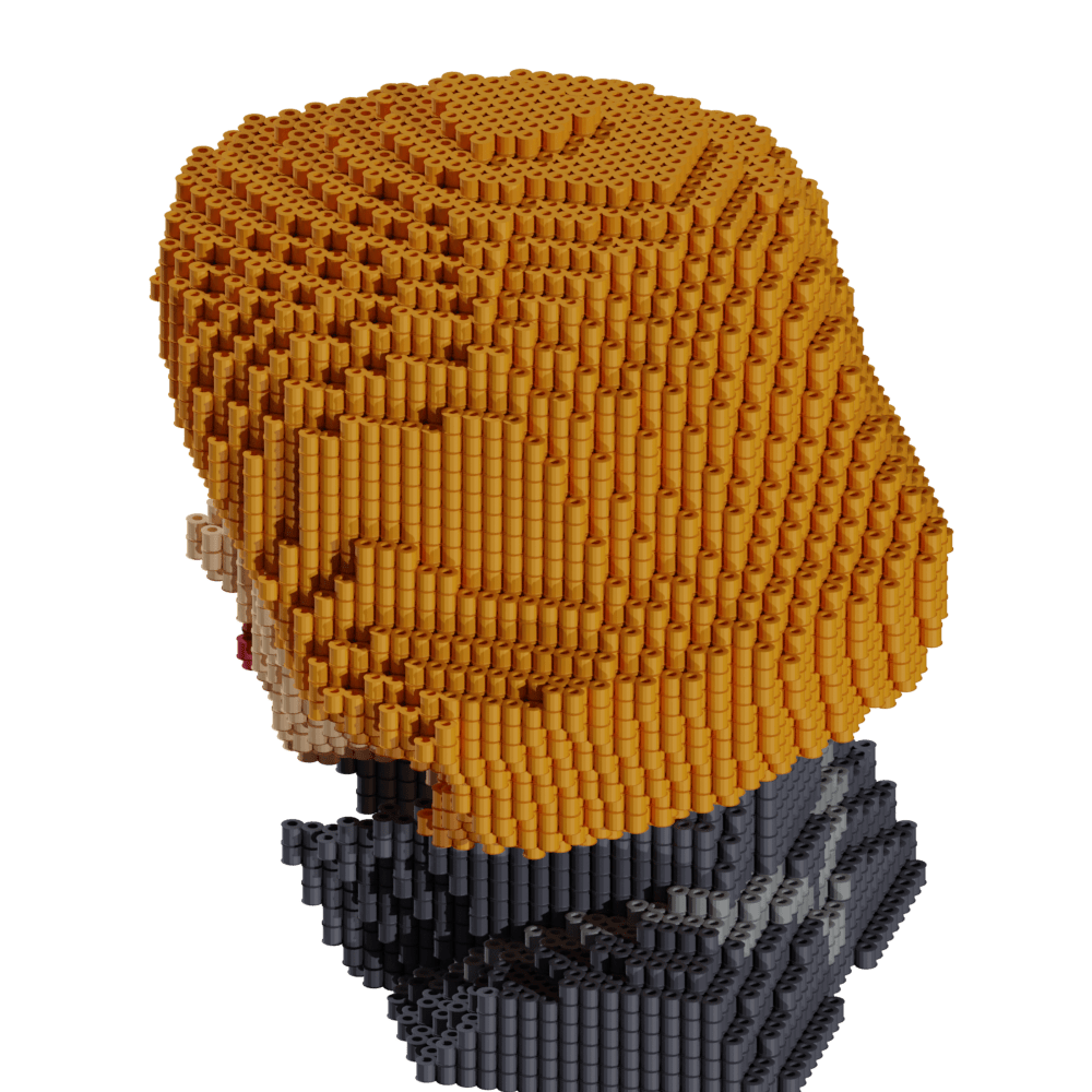Patrón Busto Natasha Romanoff - Marvel – fusebeads