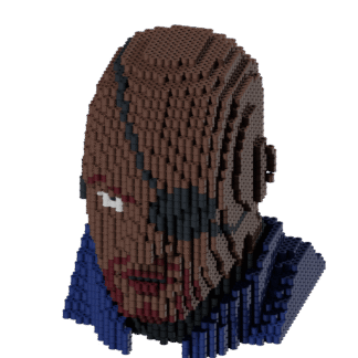 Patrón Busto Nick Fury - Marvel – fusebeads