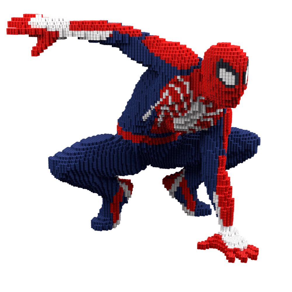 Patrón Spiderman Grande – fusebeads