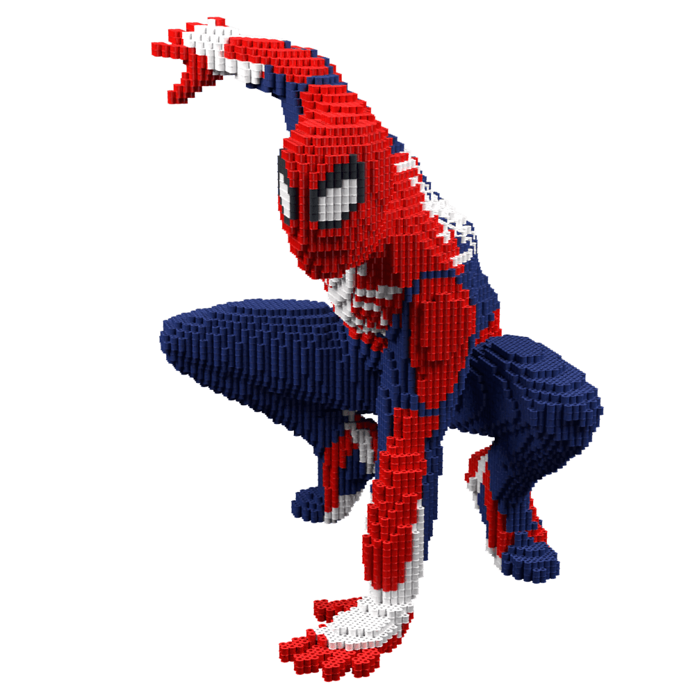 Patrón Spiderman Grande – fusebeads