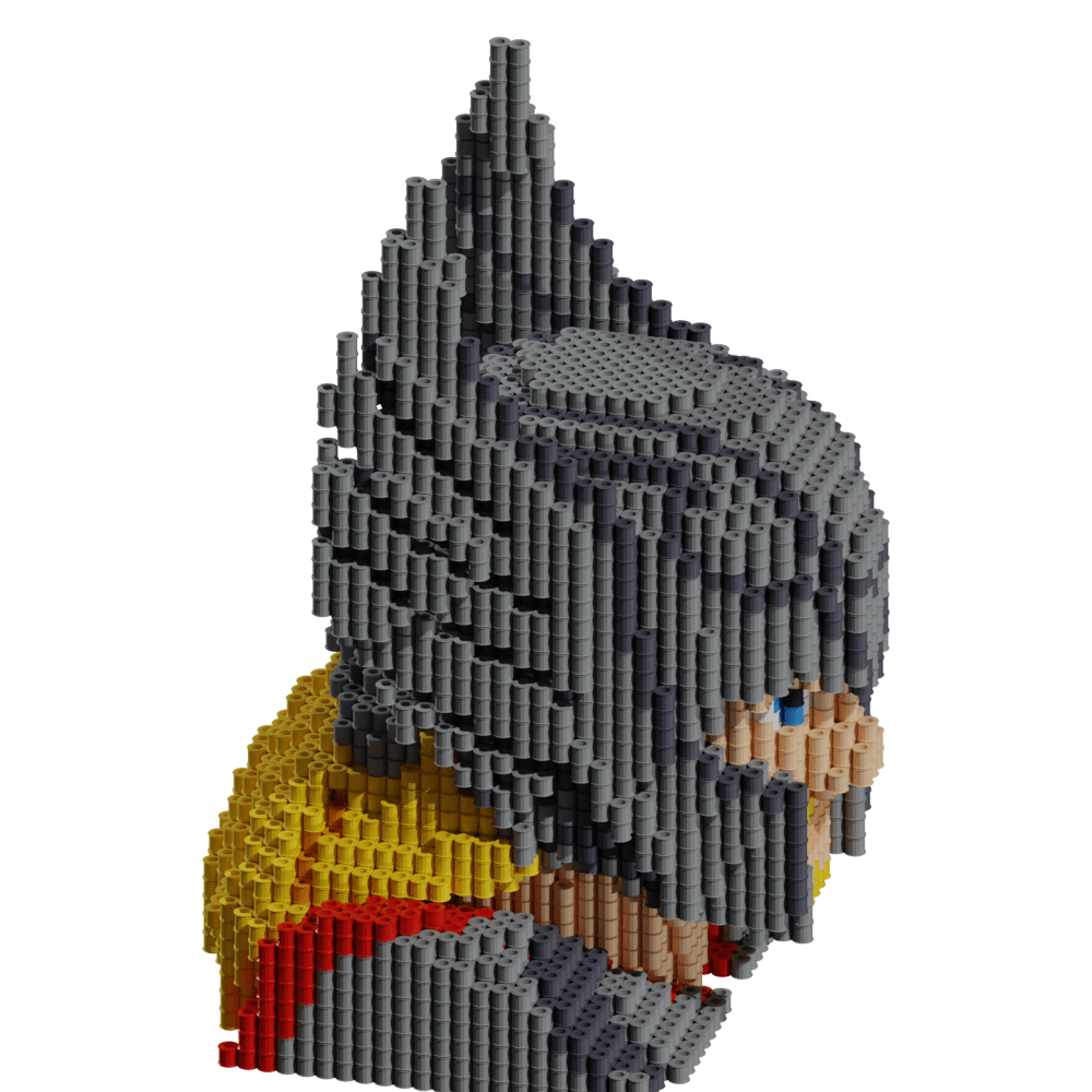 Patrón Busto Thor - Marvel – fusebeads